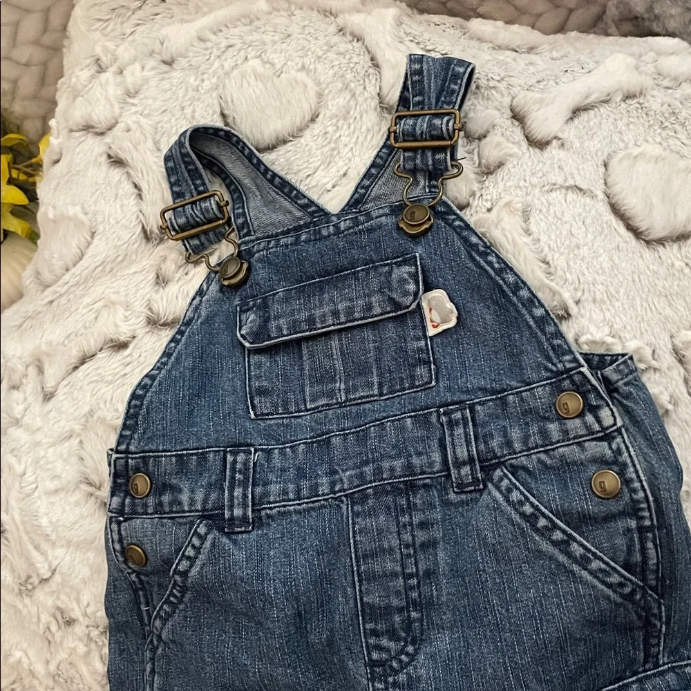 Baby Gymboree Blue Denim Classic Overalls size 24 months Barely Worn Adjustable